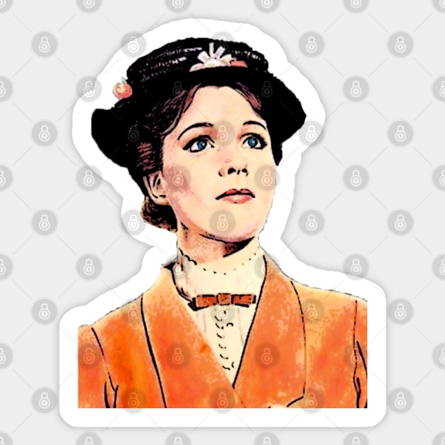 Mary Popping Orange Cartoon Sticker by baranskini